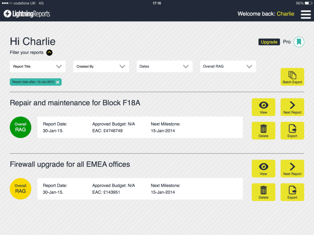 Dashboard - Project Accelerator News