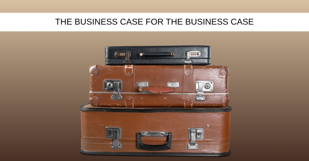 A business case on top of two bigger business cases / travel cases